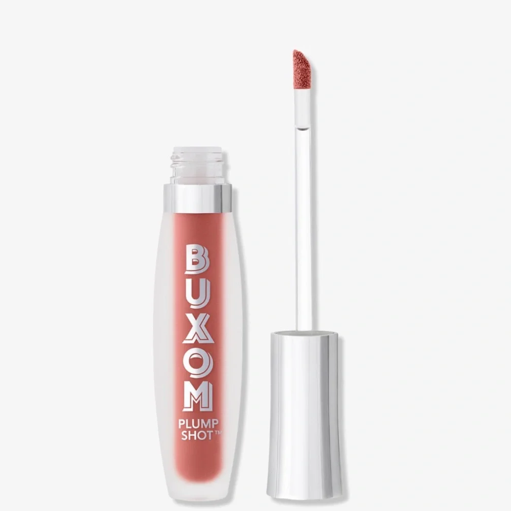 BUXOM Shot Lip Serum In Plush Peach(Sheer Peach Nude)